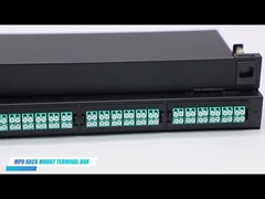 Porto do painel de remendo 24 da fibra ótica do ST FC SPCC ODF do SC do LC