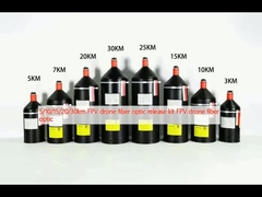 5/10/15/20/30km FPV drone kit de liberação de fibra óptica FPV drone fibra óptica