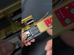 FONGKO 12 Núcleos Faixa Tipo Fibra Remover chapéu quente Hot Stripper Faixa Fibra Hot Stripper