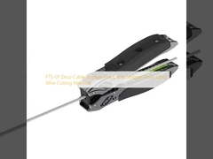 Decapador de Cabo de Queda FTS-01, Decapador de Cabo Chato, Máquina de Corte de Fios de Fibra Óptica