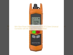 Mini Medidor de Potência Opm Suporta Conector Universal FC/SC/ST 2.5mm com Medidor de Potência de Fibra Óptica VFL