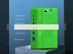 A-3511 Fibra Óptica Cable Stripper 3.5-11mm FTTH Leather Fibra Óptica Stripper Longitudinal Cable Cutter Cable Stripper