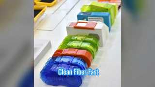 Limpador de fibra MPO Mini limpador óptico curto