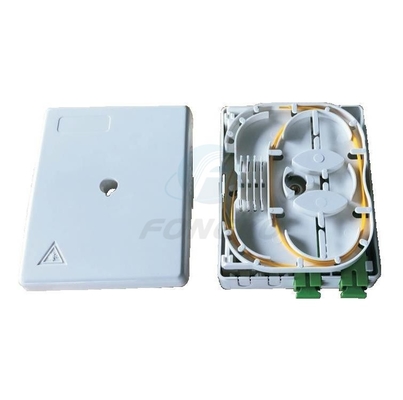 2 caixa da terminação da fibra ótica dos núcleos FTTH, caixa ótica de Rossette da fibra do adaptador do SC LC