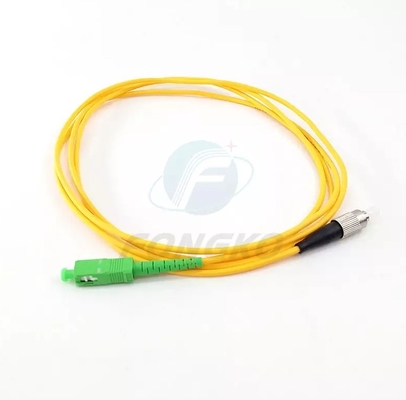 Sc/APC aos cabos de remendo de fibra ótica do cabo de remendo da fibra de FC G657A1 2/3mm 1 2 3 4 5m