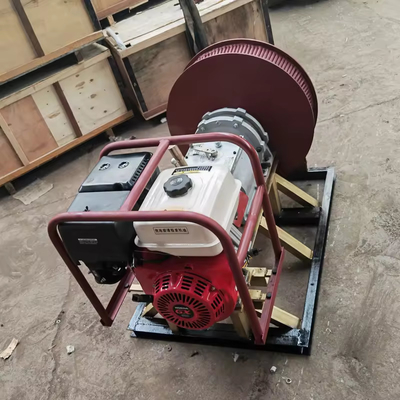 Tipo FM Guincho motorizado Disel Tireiro de cabos 3T 5T 8T Motor elétrico a gasolina a gasolina