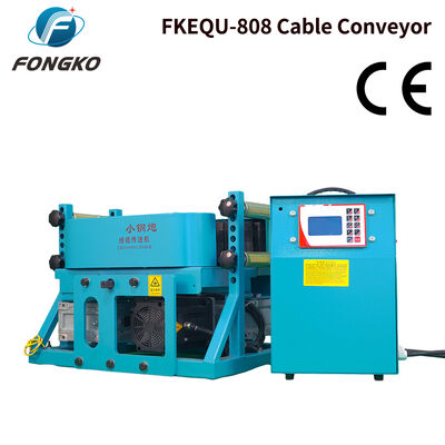 FONGKO FKEQU-808 Máquina Portátil de Transporte de Cabos de Alta Resistência para Instalação de Cabos em Construção