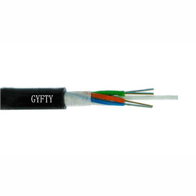 Internet de grande resistência 8.8mm~14mm do cabo de fibra ótica de Gyfty Ftth do padrão do IEC