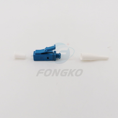 Conector quente da fibra ótica da palavra simples 0.9mm do único modo das peças do conector ótico da fibra da venda LC/UPC