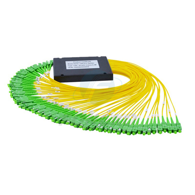 Divisor de fibra ótica do cabo do PLC de Pon Fttx 1x64 para a rede de CATV