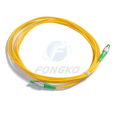 palavra simples Fc de 3.0mm 3mm à fibra ótica Patchcord Fc/apc do cabo de fibra ótica do único modo de Fc