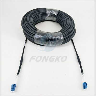 fibra Jumper Cables GYFJH G657A2 do único modo de cabo de remendo do único modo MPO de 100m LC UPC