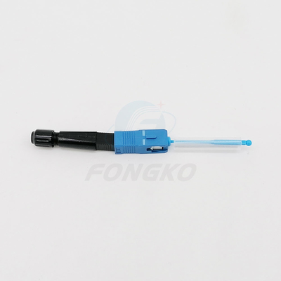 Do conector rápido quente da fibra ótica do derretimento FTTH do SC/UPC tala rápida da fusão