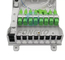 núcleos da caixa terminal 8 da fibra ótica do divisor FTTH do PLC 1x8 com o adaptador do obturador do SC