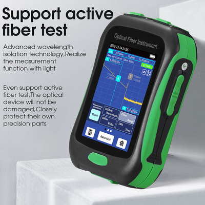 Instrumento de fibra ótica OTDR Live Test ativo 1550nm 20dB 80KM do diodo emissor de luz de OPM VFL OLS
