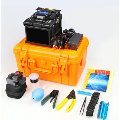 FTTH G 657 Fusion Fiber Optic Splicer com cortador de fibras
