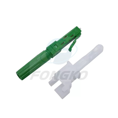 LC APC UPC FTTH Conectores de fibra de ligação rápida