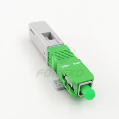 Venda a quente Fibra Óptica Conector Rápido SC APC UPC FTTH Conector Óptico Rápido