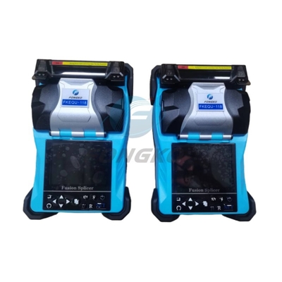 Splicer de fusão de fibra óptica com bateria de 4800 mAh para splicing sem costura de cabos de fibra