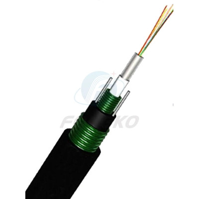 GYXTW Cabos de fibra óptica 6 12 24 núcleos Cabos ópticos externos