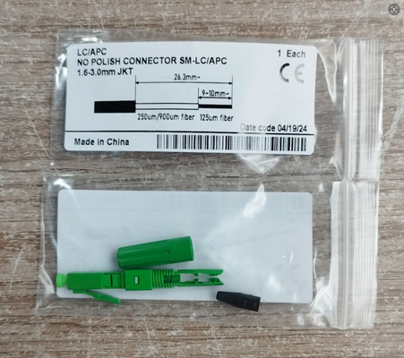 LC APC Fibra Óptica Conector Rápido FTTH Conector Rápido para cabo de 0,9 2,0 3,0 mm