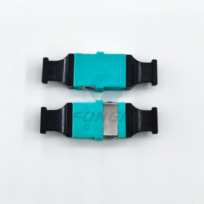 OM3 MPO Adaptador de Fibra Óptica APC UPC FTTH Adaptador Aqua acoplador óptico