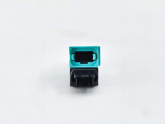 OM3 MPO Adaptador de Fibra Óptica APC UPC FTTH Adaptador Aqua acoplador óptico