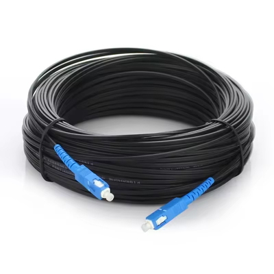 SC UPC APC Fibra Óptica Cordão SM Simplex G652D G657A Cabos Ópticos