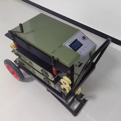 Máquina de puxar cabos de fibra óptica