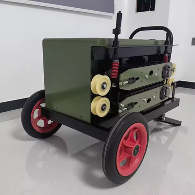 Máquina de puxar cabos de fibra óptica