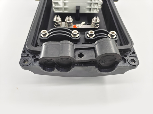 IP68 120 Núcleos Cúpula Fibra Óptica Splice fechamento 5 bandejas Manhole Optical Splicing Joint Box