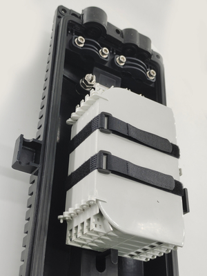 IP68 120 Núcleos Cúpula Fibra Óptica Splice fechamento 5 bandejas Manhole Optical Splicing Joint Box
