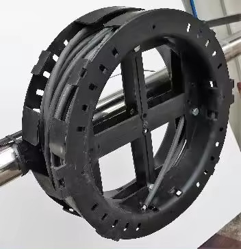 Reel de armazenamento de cabo de cabo de fibra ADSS com suporte de plástico de suporte de suporte