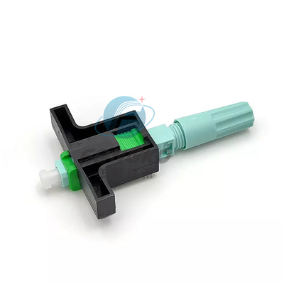 SC APC Fibra Óptica Conector Rápido Campo Instalar FTTH Conector Óptico Rápido