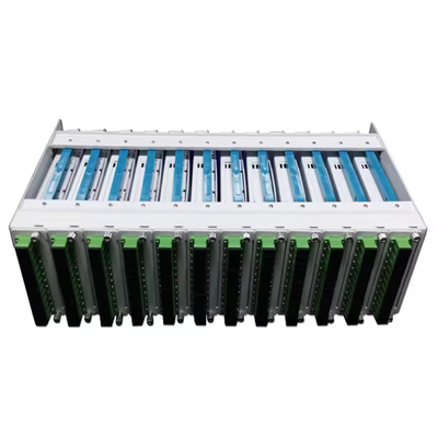 Estrutura Inteligente 1U Fibra Óptica Gerenciador de Cabos 12 Port Patch Panel OEM ignífugo