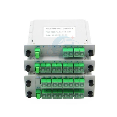 1*8 1*16 1*32 SC APC Fibra Óptica PLC Splitter LGX FTTH Optical PLC Splitter
