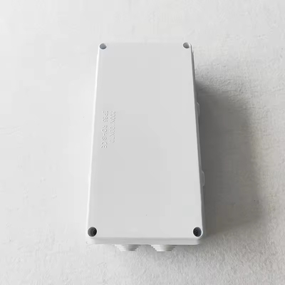 Caixa de junção ABS de plástico branco IP65 resistente a intempéries 200*100*70mm para soluções FTTx