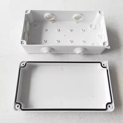 Caixa de junção ABS de plástico branco IP65 resistente a intempéries 200*100*70mm para soluções FTTx