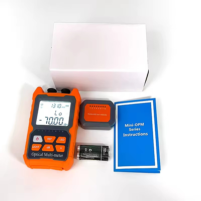 Métro de potência de fibra óptica multi-métrico VFL Mini Tester 3 em 1 OPM Métro de potência de fibra óptica