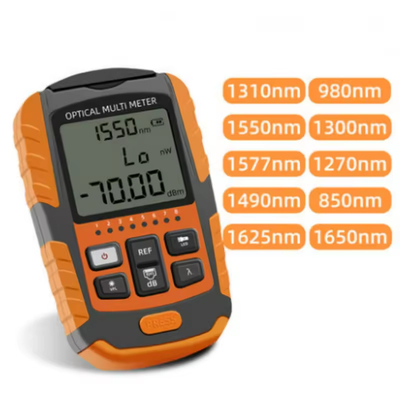 Minímetro de potência óptica para comprimento de onda 800-1700nm e temperatura de funcionamento -10-50C
