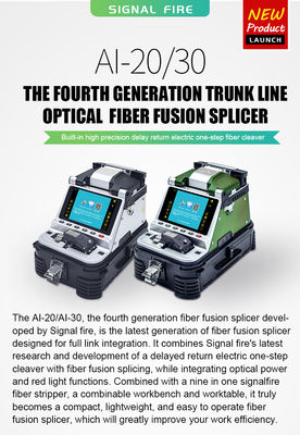 AI20 AI30 FTTH Fusion Splicer FTTH Fibra Óptica Soldadora Máquina de Splicing de Fibra Óptica