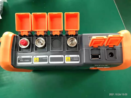 FTTH VFL OPM Óptico Time Domain Reflectometer Inteligente Multi Funcional Fibra Óptica OTDR