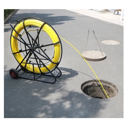 4.5-18mm Fibra de vidro Rodder Fibra Óptica Máquina de puxar cabo Fibra Óptica