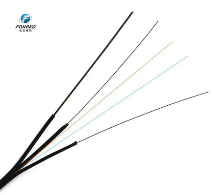 Outdoor GJYXFCH 2*5mm FTTH Reel Drum Fiber Drop Cable LSZH Cable de Fibra Óptica Autossustentável