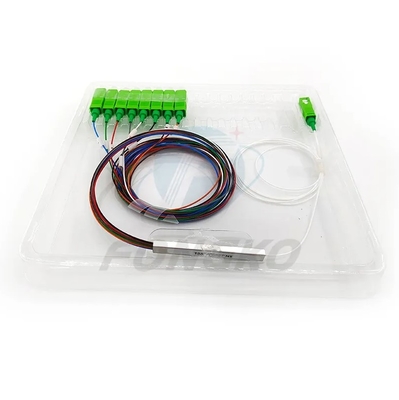 1x2 1x4 1x8 1x16 2x8 2x16 PLC Splitter PLC Splitter de fibra óptica com conector SC APC UPC