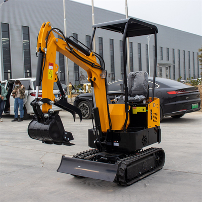 FONGKO Wholesale KOOP EURO5 Motor Compacto Mini Excavadoras KOOP 192F Motor 1Ton Mini Pequena Escavação
