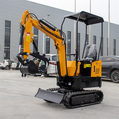 FONGKO Wholesale KOOP EURO5 Motor Compacto Mini Excavadoras KOOP 192F Motor 1Ton Mini Pequena Escavação