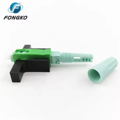 Preço de fábrica Conector rápido SC/APC Conector de fibra óptica