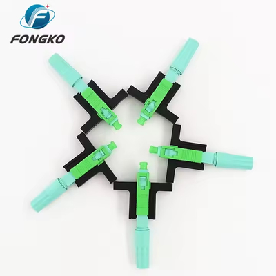 Preço de fábrica Conector rápido SC/APC Conector de fibra óptica