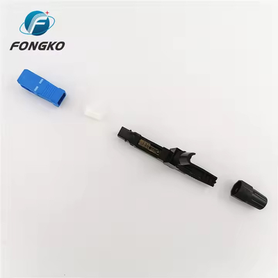 SC UPC APC PC SM Modo Único 55mm Conector Adaptador de Fibra Óptica Conector Rápido